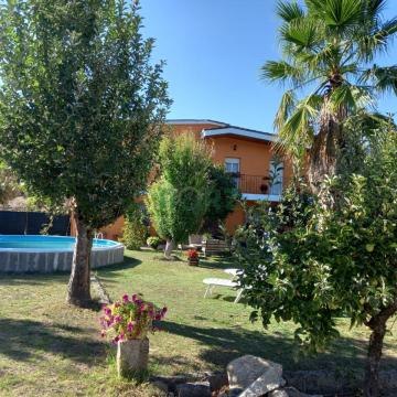 CHALET CON JARDIN, FINCA Y NAVES
